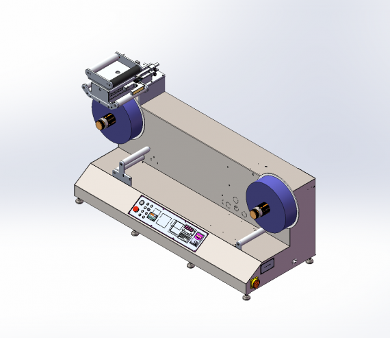 Contor de etichete personalizat pentru instalarea imprimantei laser 